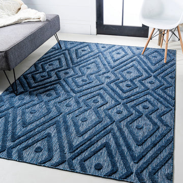 Balansat Moroccan Diamond Indoor/outdoor Area Rug